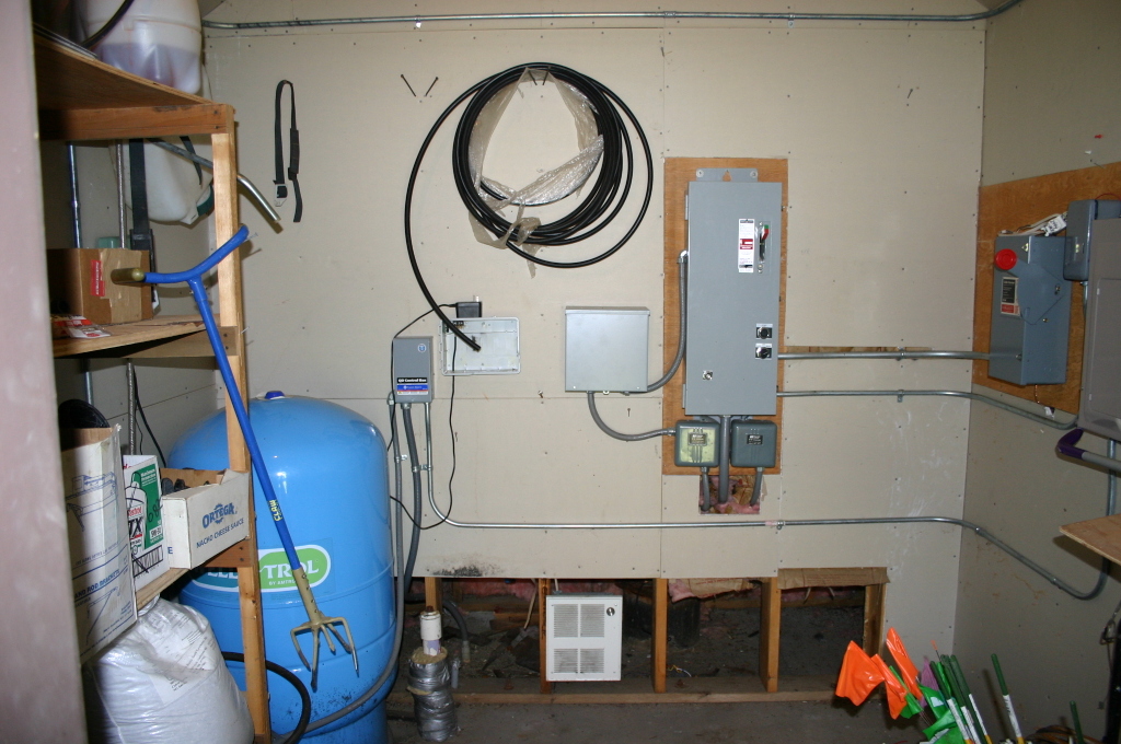 Pressure Tank for Schoolhouse Irrigation
